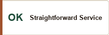 Straightforward, direct service